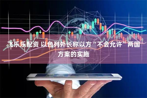 飞乐乐配资 以色列外长称以方“不会允许”两国方案的实施